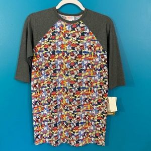 Disney Sloan 3/4 Sleeve Shirt